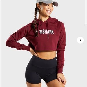 TRAINING CROPPED HOODIE